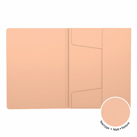 Папка на резинках ERICH KRAUSE "Matt Pastel Bloom", до 300 листов, ассорти, 600 мкм, 61202 272940 - МСК «Форвард»