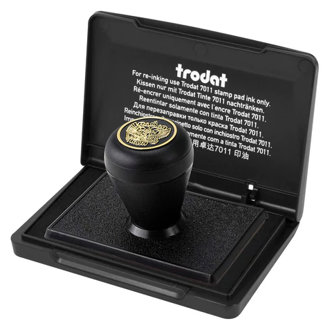 Штемпельная подушка TRODAT 9051 90х50 мм, ЧЕРНАЯ, 191020 238394 - МСК «Форвард»