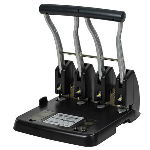 Дырокол на 4 отверстия металлический МОЩНЫЙ BRAUBERG "Heavy Duty Extra", до 150 л., 270555 - МСК «Форвард»