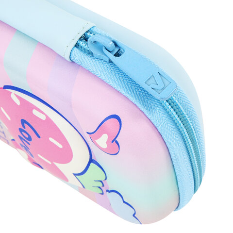 Пенал BRAUBERG, 1 отделение, 1 откидная планка, EVA 3D, 22х10х5 см, "Humster", 270702 - МСК «Форвард»