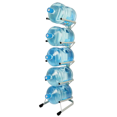 Стойка стеллаж для хранения воды на 5 бутылей по 19 литров, СВ-5, металл, 98840 458376 - МСК «Форвард»