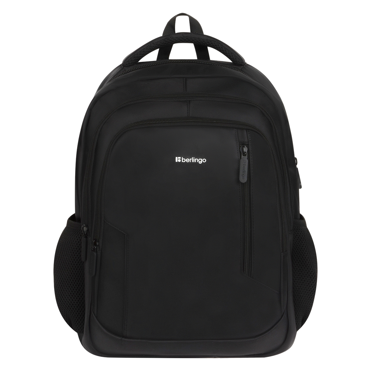 Рюкзак Berlingo City "Comfort black" 42*29*17см, 3 отделения, 3 кармана, отделение для ноутбука, эргономическая спинка RU06954 313439