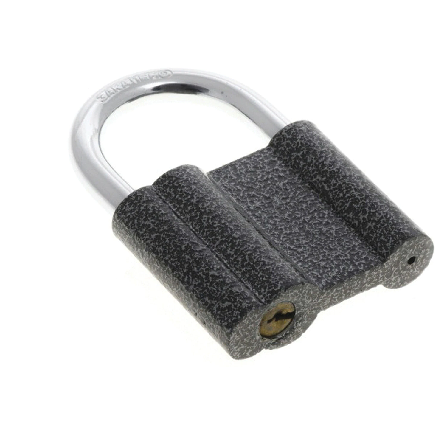 Замок навесной, ширина 70мм, чугун, дужка d-10мм, английский, 3 ключа, СИБРТЕХ, ЗН2-М1, 91612 670987