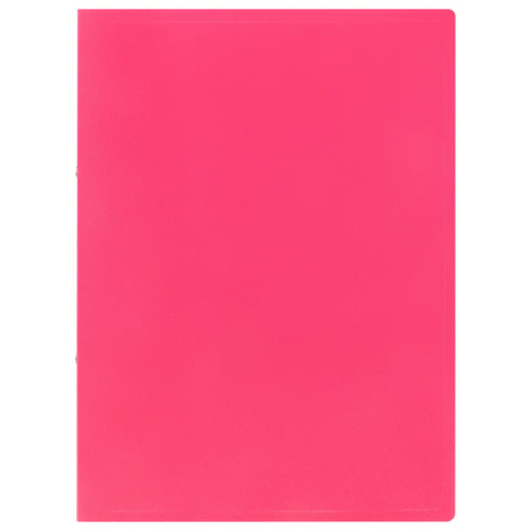 Папка на 2 кольцах А4 BRAUBERG PIXEL, 25 мм, маджента, до 170 листов, 0,5 мм, 273036 - МСК «Форвард»