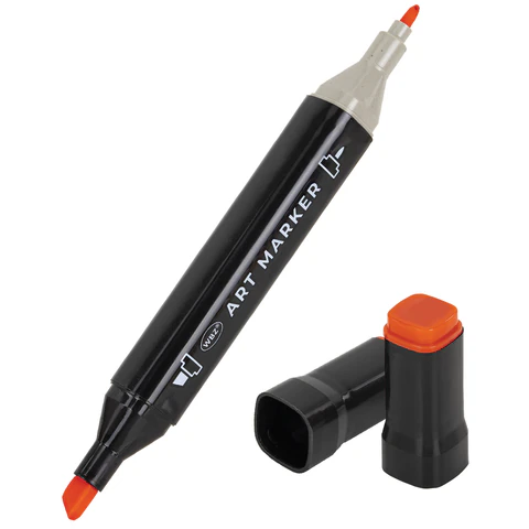 Маркеры для скетчинга двусторонние, НАБОР 60 шт., текстильный чехол, WBZ (ВБЗ), 152574 - МСК «Форвард»