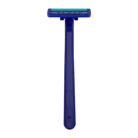 Бритвенные станки одноразовые, 2 лезвия, увлажняющая полоска, фиксированная головка, 5 шт., синий, X-ONE (ИКС-УАН), 700028 - МСК «Форвард»