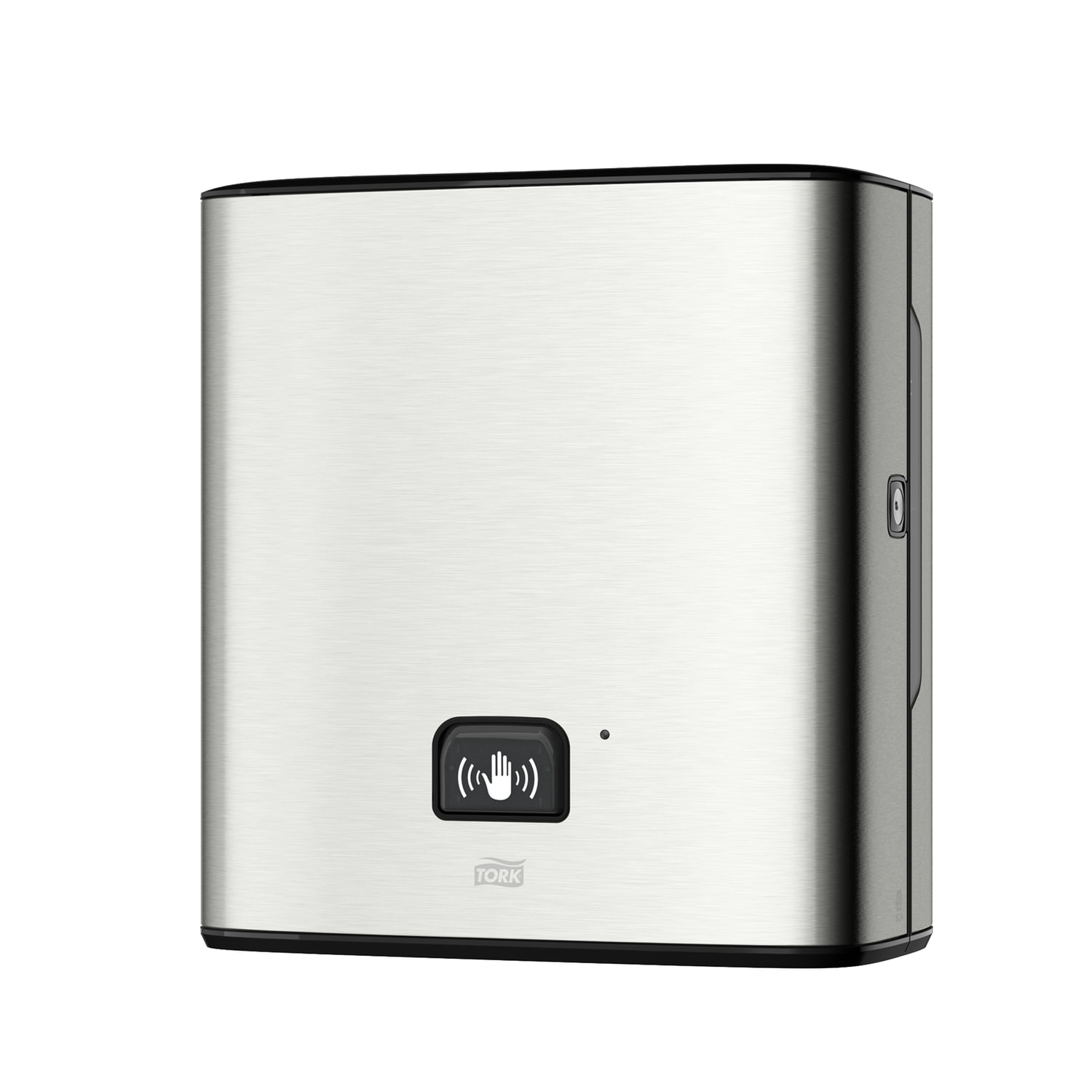 Диспенсер для полотенец СЕНСОРНЫЙ TORK (Система H1) Matic, в рулонах, (батар.R20) металлич., 460001 602932