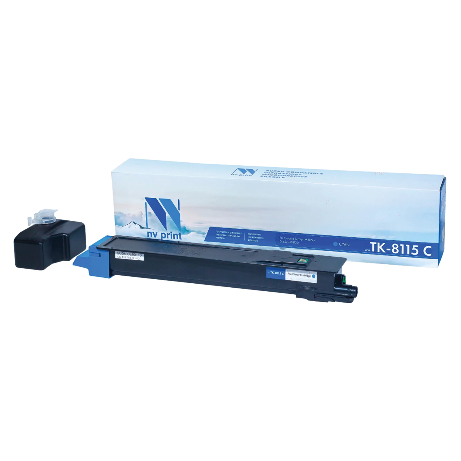Тонер-картридж NV PRINT (NV-TK8115С) для Kyocera M8124cidn / M8130cidn, голубой, ресурс 6000 страниц 363898 ПОД ЗАКАЗ 8 ДНЕЙ
