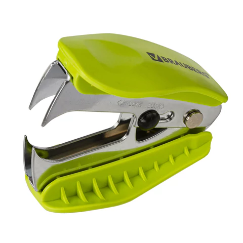 Антистеплер для скоб №10 и №24/6, BRAUBERG "METROPOLIS", с фиксатором, ассорти, 228745 - МСК «Форвард»