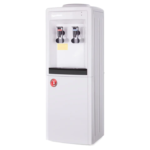 Кулер для воды AQUA WORK 0.8-LDR, напольный, НАГРЕВ/ЭЛЕКТРОННОЕ ОХЛАЖДЕНИЕ, 2 крана, белый, 27930 458565 минпромторг - МСК «Форвард»