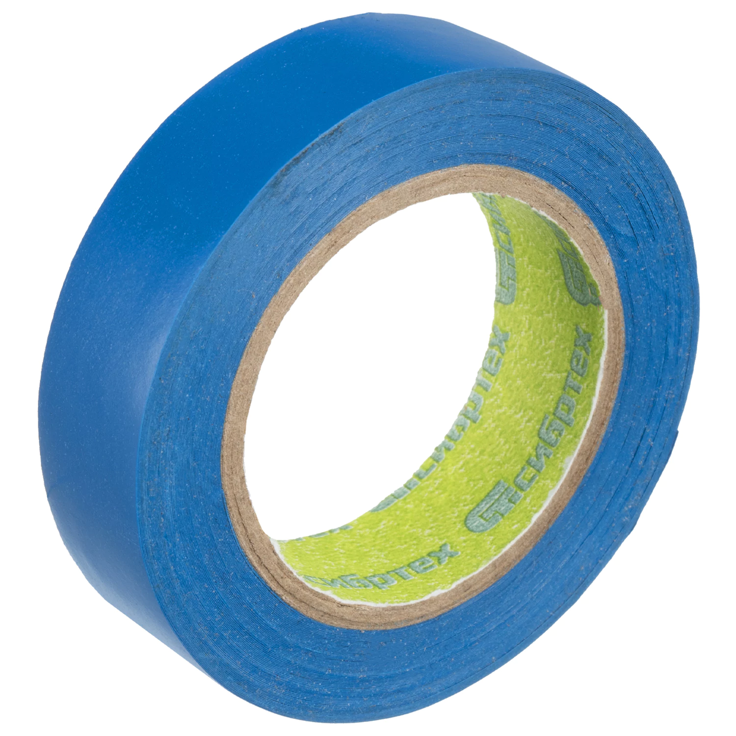 Изолента ПВХ 15мм х 10м, СИБРТЕХ, 130мкм, цвет-синий, 88787 670326