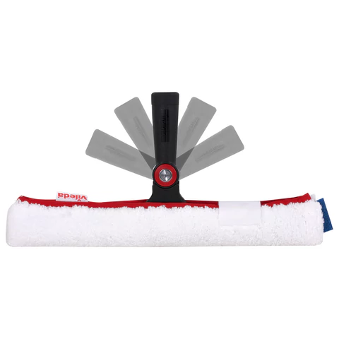 Щетка для мытья окон VILEDA "Эволюшн" + шубка из микрофибры, ширина 35 см (без черенка), 100812 602099 - МСК «Форвард»