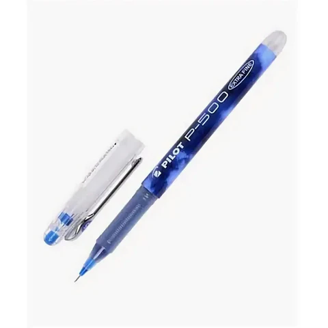 Ручка гелевая PILOT Р-500, СИНЯЯ, увеличенный объем чернил, игольчатый узел, линия 0,3 мм, BL-P50 L 144705 - МСК «Форвард»