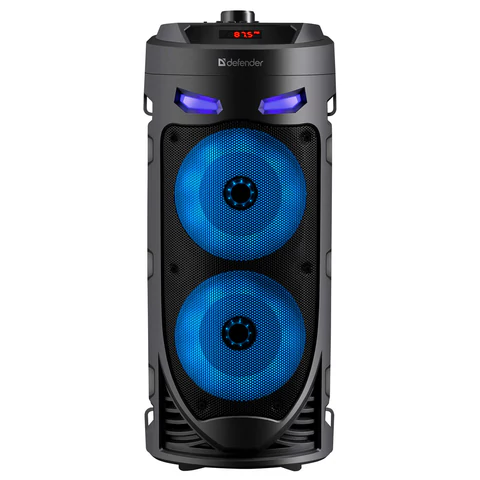 Колонка портативная DEFENDER Crashboom, 16 Вт, 1800 мАч, Bluetooth, FM, Type-C, черная, 65085 514045 - МСК «Форвард»