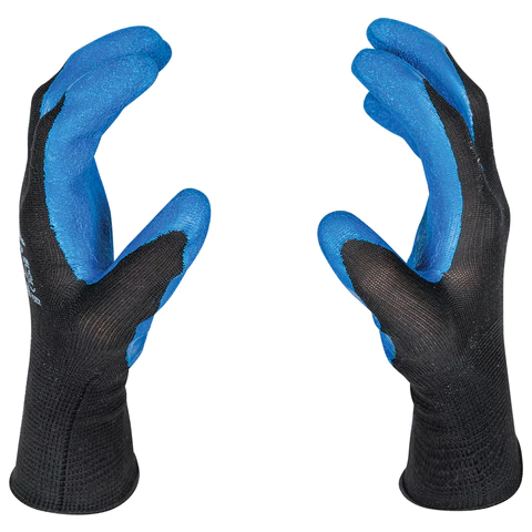 Перчатки нейлоновые SCAFFA "Grip", текстурированное латексное покрытие (облив), размер 8, M (средний), 00-00015294 701643 - МСК «Форвард»