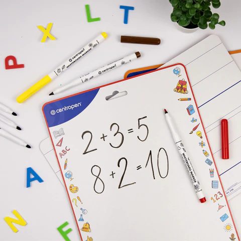 Маркер стираемый для белой доски ЧЕРНЫЙ, CENTROPEN "Dry-Wipe", 1-2 мм, 2507, 525070112 152675 - МСК «Форвард»