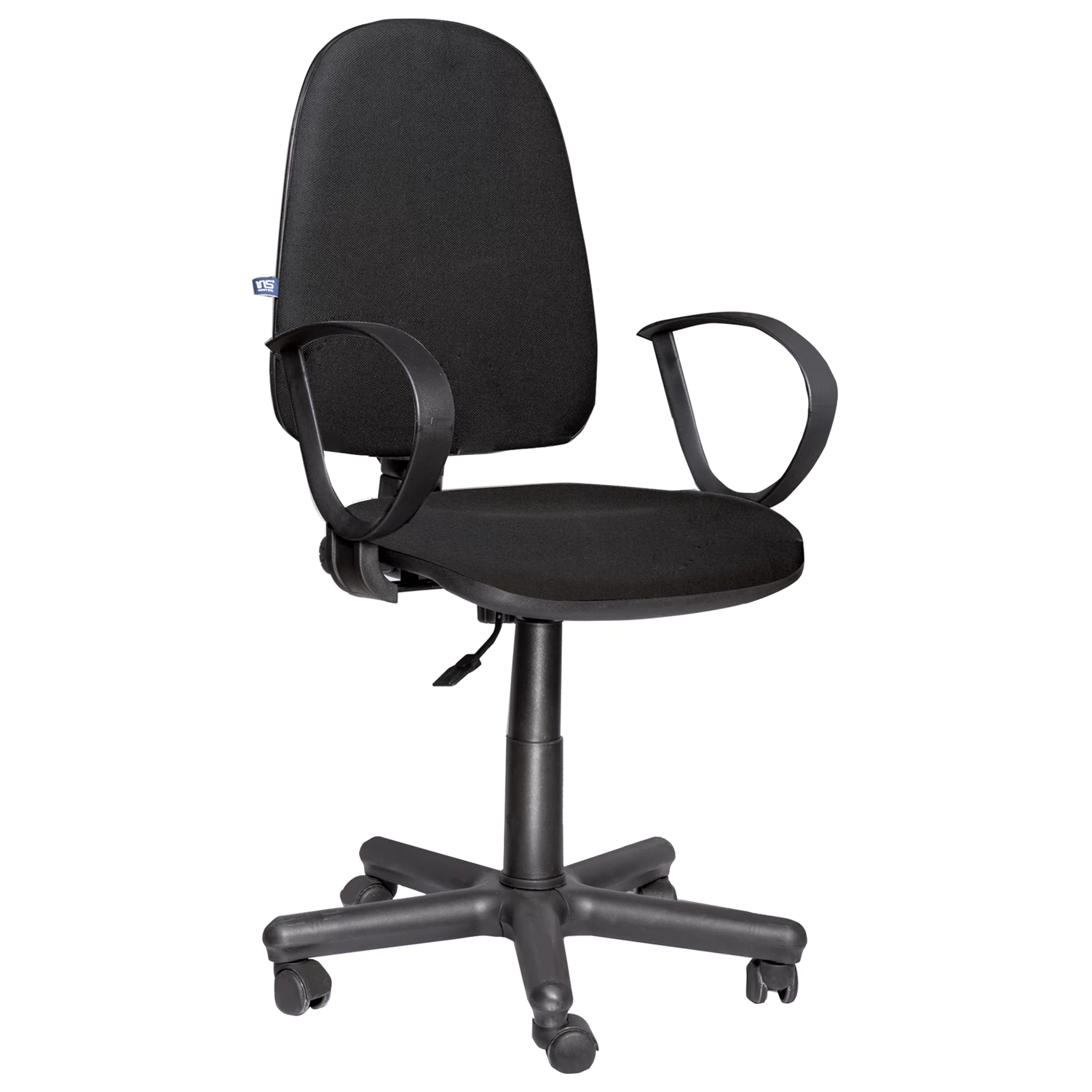 Кресло оператора NOWY STYL "Jupiter GTP" с подлокотниками, черное C-11 , 530559