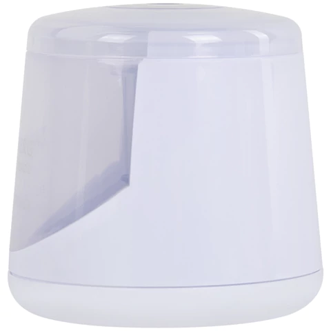 Точилка электрическая BRAUBERG DOUBLE BLADE WHITE, двойное лезвие, питание от 2 батареек, 271337 - МСК «Форвард»