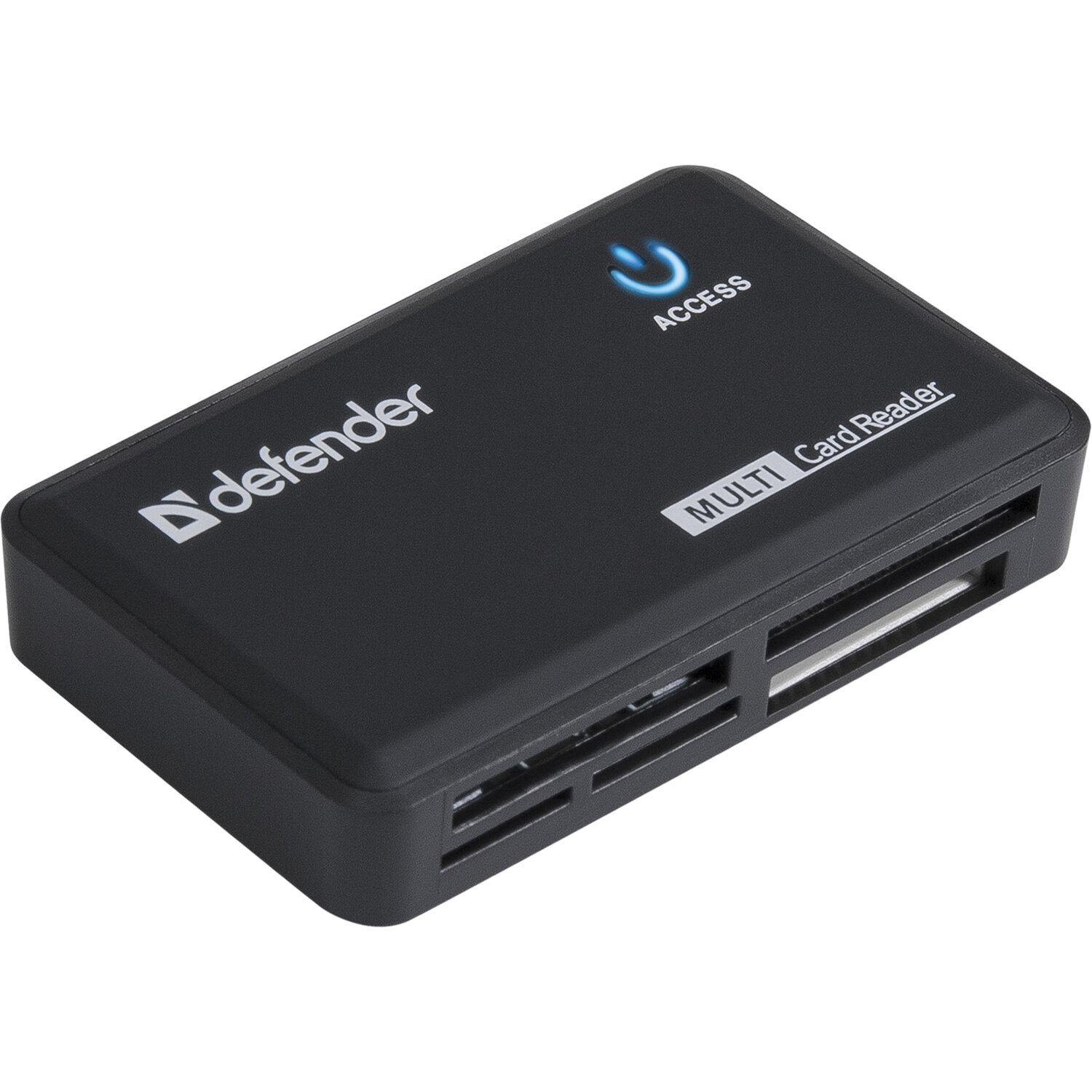 Картридер DEFENDER OPTIMUS USB 2.0, порты SD/MMC, TF, M2, MC, CF, XD, 83501 511271