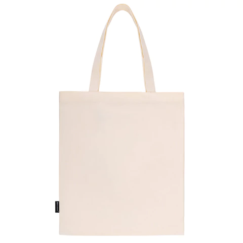 Сумка шоппер BRAUBERG PREMIUM, канвас, 40х35 см, на кнопке, карман, бежевый, "Tic-tac-toe", 271902 - МСК «Форвард»