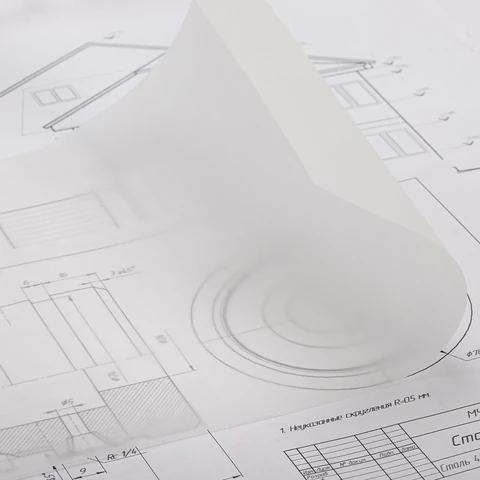 Калька А3 ВЫСОКОЙ ПРОЗРАЧНОСТИ, ПЛОТНАЯ, для печати и творчества, 90 г/м2, 250 листов, BRAUBERG, 116641 - МСК «Форвард»