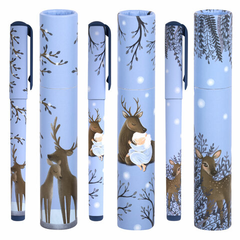 Ручка шариковая в футляре BRUNO VISCONTI DreamWrite, СИНЯЯ, Олененок, ассорти, 0,5 мм, 20-0264/02 143850