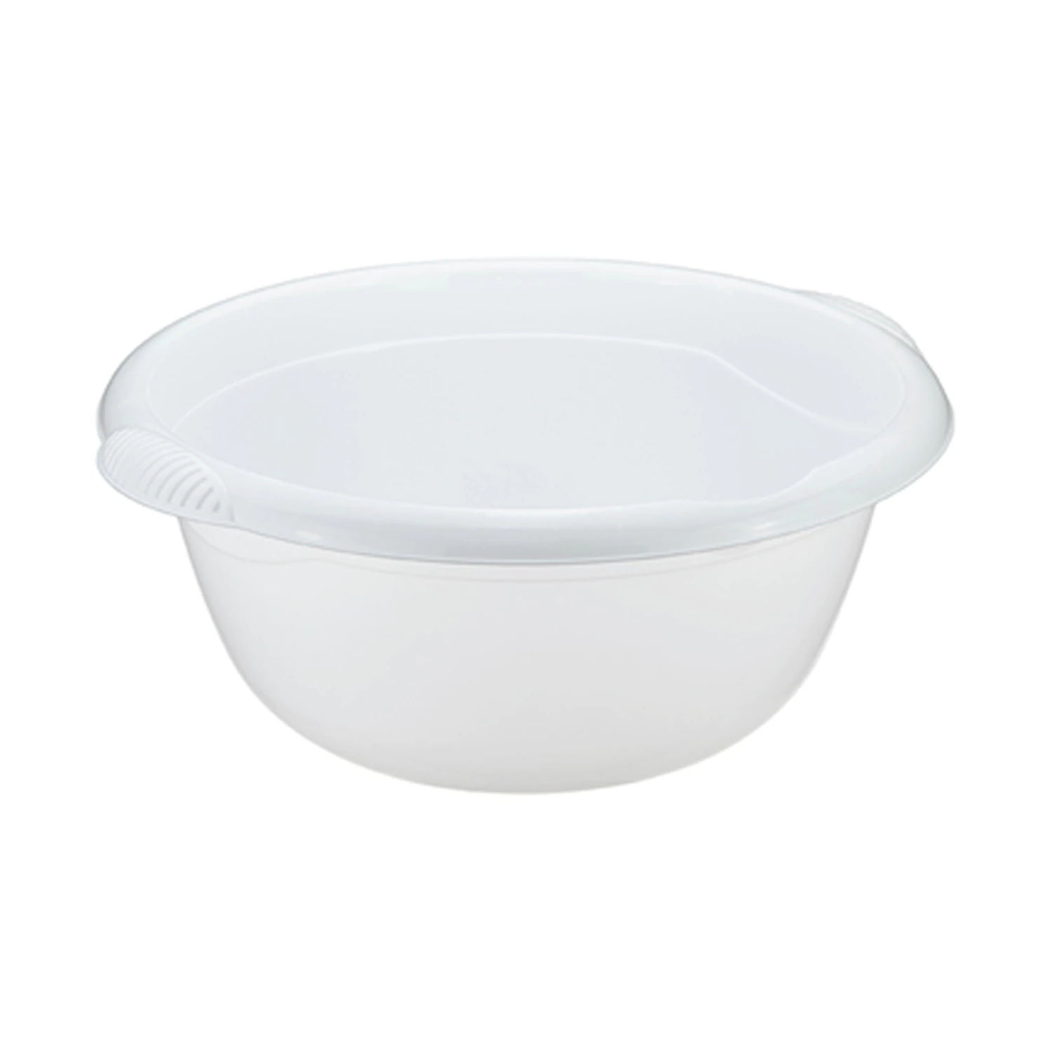 Таз 10л хозяйственный, круглый, с ручками, пластиковый, (в15*ш40*г43см), цвет ассорти, IDEA, М 2506 602551