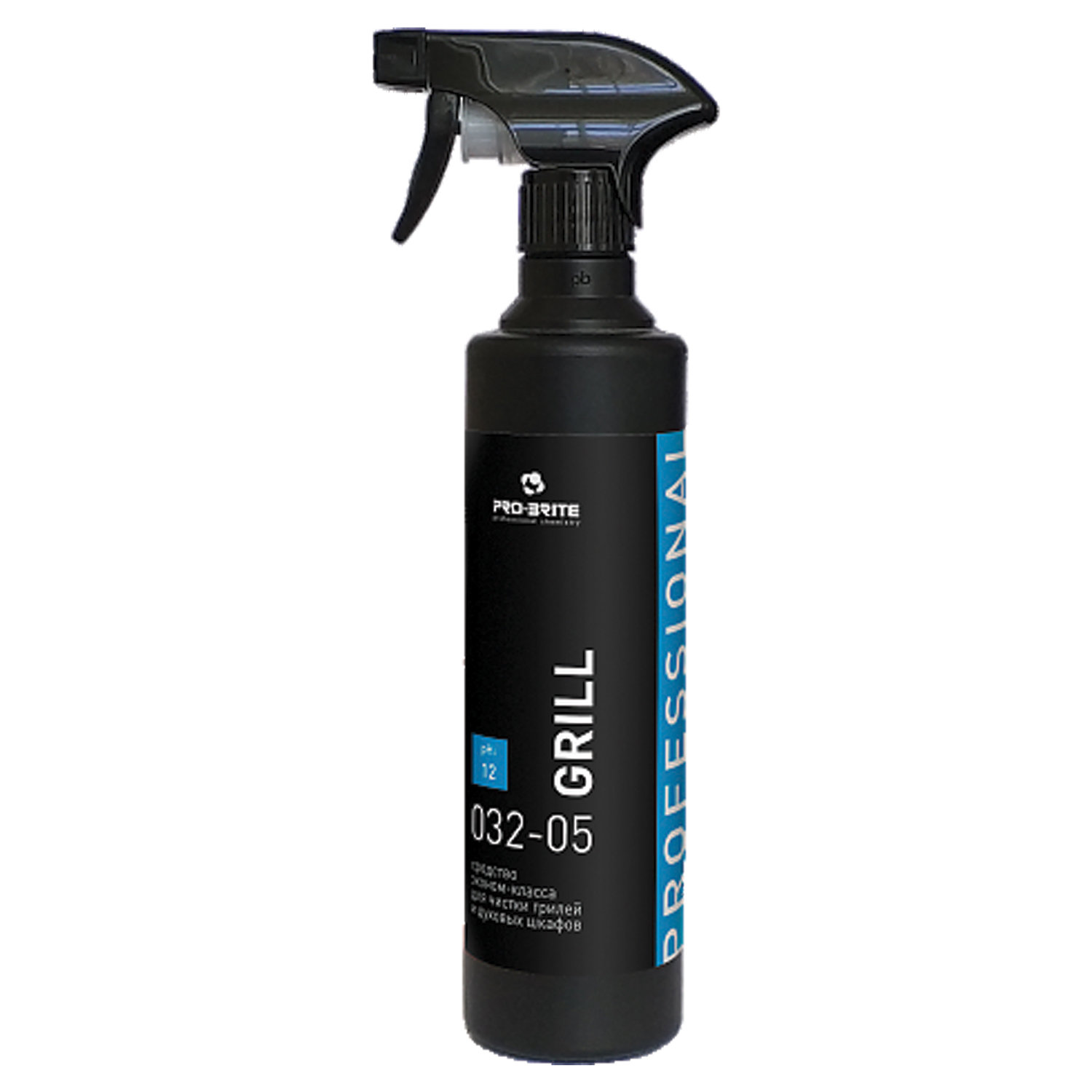 Средство для чистки плит,духовок,грилей от жира/нагара 500мл PRO-BRITE GRILL,концентрат,распылитель  605278