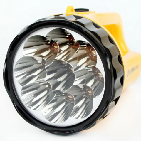 Фонарь аккумуляторный ULTRAFLASH 9хLED+12хLED, 2 режима, выдвижная вилка, заряд от сети, LED3816SM 238285 - МСК «Форвард»