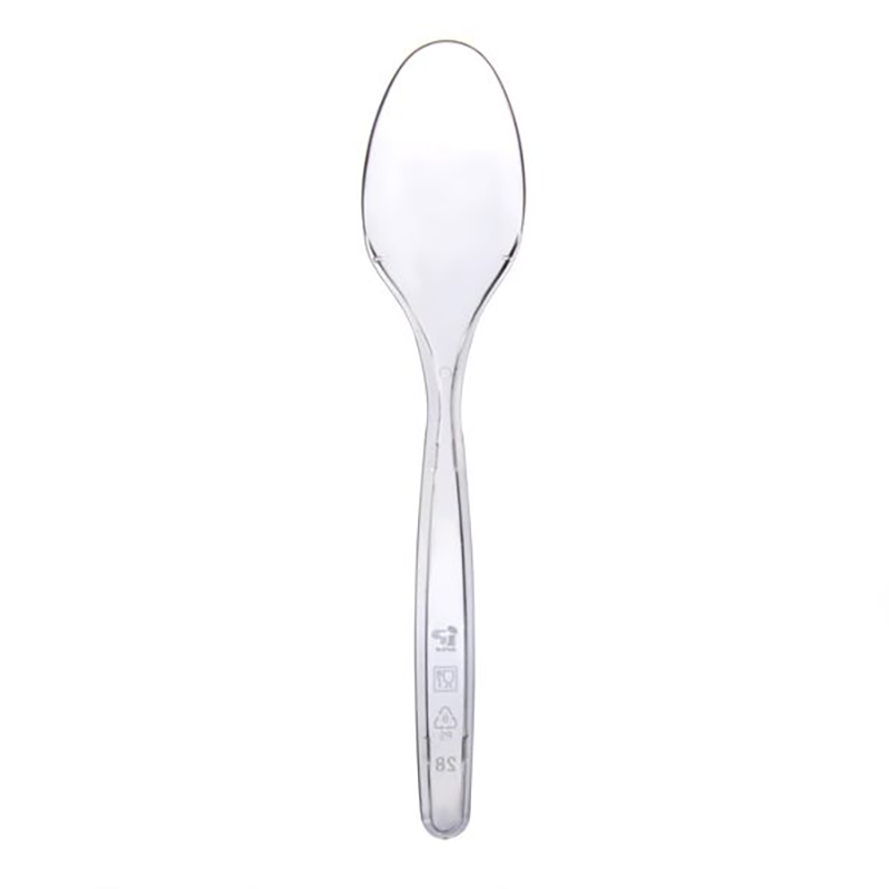 Ложки одноразовые столовые OfficeClean, набор 48шт., ПС, прозрачные, 18см 306572