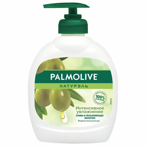 Мыло жидкое 300 мл Palmolive Олива и увлажняющее молочко дозатор 200-350 205322