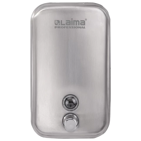 Дозатор для жидкого мыла LAIMA PROFESSIONAL INOX (гарантия 3 года), 1 л, нержавеющая сталь, матовый, 605395 - МСК «Форвард»