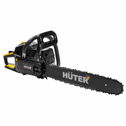 Бензопила HUTER BS-52, 2800 Вт, 3800 об/мин, длина шины 50 см, объем двигателя 52 см3, 3,8 л.с., 70/6/3 671201 - МСК «Форвард»