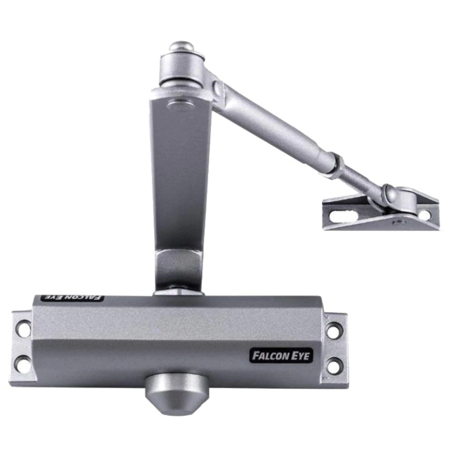 Доводчик FALCON EYE FE-B5W на дверь 85-120 кг, серебристый, 84933 00-00110301 354285