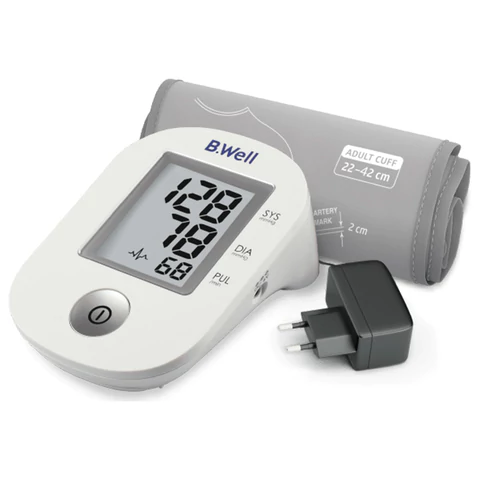 Тонометр B.WELL PRO-33ad, манжета 22-42 см, автоматический, на плечо, адаптер питания, PRO-33 ad 631364 - МСК «Форвард»
