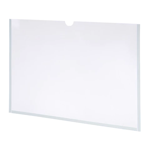 Карманы информационные самоклеящиеся, А4, горизонтальные, КОМПЛЕКТ 10 шт., ПЭТ, 0,3 мм, STAFF, 291281 - МСК «Форвард»