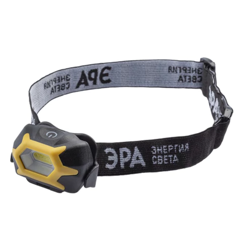 Фонарь налобный ЭРА 5 Вт COB, 3 режима, сенсорная кнопка, питание 3хААА (не в комплекте), GB-701, Б0027819 238295 - МСК «Форвард»