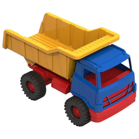 Машина игрушечная ГРУЗОВИК "Медвежонок", пластиковая, 29x13,5x14 см, НОРДПЛАСТ, 431302 666478 - МСК «Форвард»