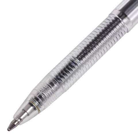 Ручка шариковая автоматическая ERICH KRAUSE R-301 СИНЯЯ, корпус прозрачный, 1 мм, линия 0,5 мм, 38509 144288 - МСК «Форвард»