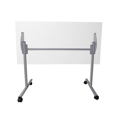 Стол складной "Эверест", 1200х600х760 мм, серый каркас, ЛДСП белая 532748 минпромторг под заказ 8 дней - МСК «Форвард»