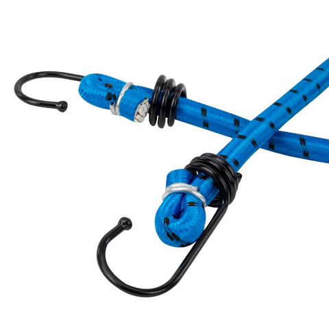 Стяжка эластичная для груза с крюками 10 мм x 1,1 м, RABBITEX (РАББИТЕКС), 700358 - МСК «Форвард»