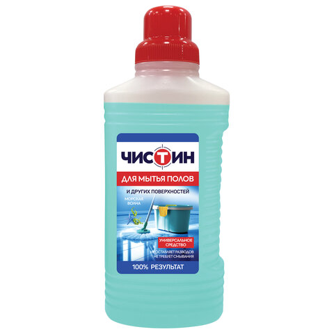 Средство для мытья пола и других твердых поверхностей 1 кг, ЧИСТИН "Морская волна", 24596 701242 - МСК «Форвард»
