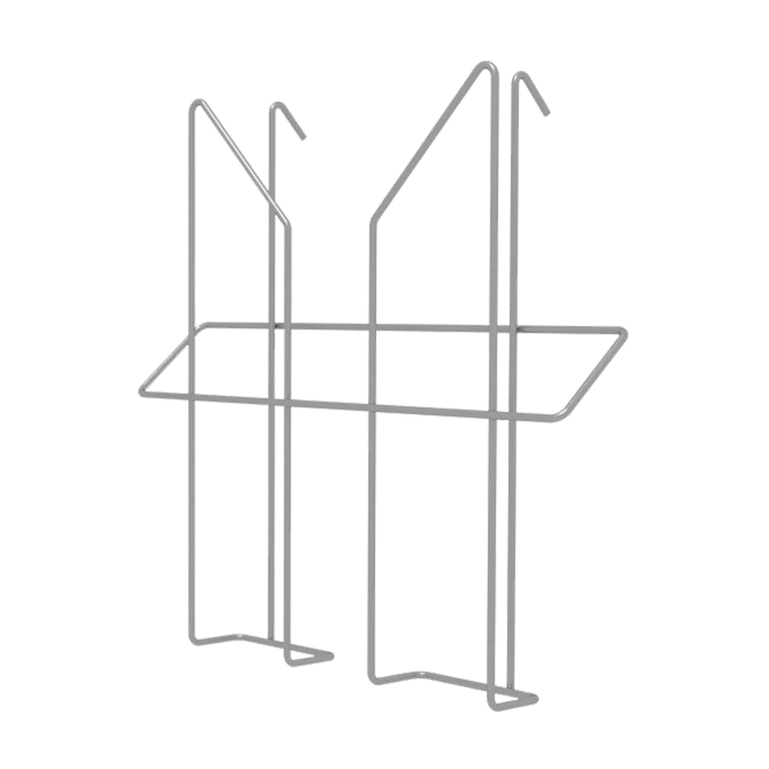 Лоток навесной для стоек ПАРУС, А4 (220х225х50), проволочный, хром, (стойки 290441, 290442) 290445