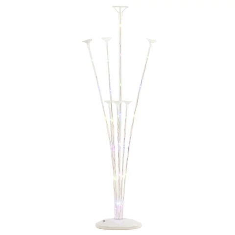 Подставка с LED для 7 воздушных шаров, высота 75 см, пластик, BRAUBERG KIDS, 591908 - МСК «Форвард»
