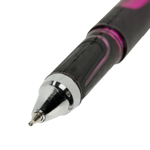 Ручка шариковая масляная BRAUBERG "DISTANT 3000", увеличенная длина письма, СИНЯЯ, корпус ассорти, линия письма 0,5 мм, 144152 - МСК «Форвард»