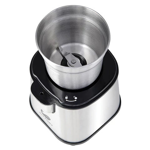 Кофемолка KITFORT КТ-1315, 180 Вт, вместимость 60 г, металл, серебро 454865 - МСК «Форвард»