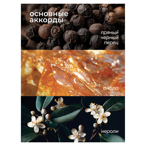 Мыло жидкое парфюмированное 1 л, GRASS MILANA "Черный перец амбра и нероли", дозатор, 125709 609870 - МСК «Форвард»