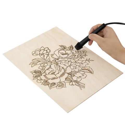 Заготовки для творчества, деревянные, без рисунков, 5 шт., 21х30 см, BRAUBERG HOBBY, 665313 - МСК «Форвард»