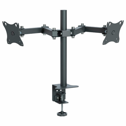 Кронштейн для двух мониторов К-502 VESA 75х75-100х100, 17"-32", до 16 кг, РЭМО, 4603225012979, 960059 457775