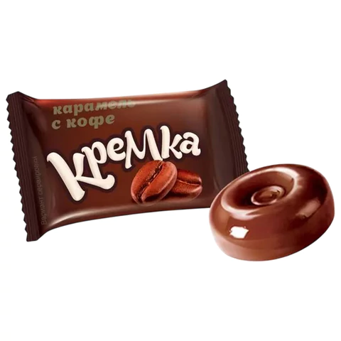 Карамель леденцовая КРЕМКА со вкусом кофе, 500 г, КНК596 624447 - МСК «Форвард»
